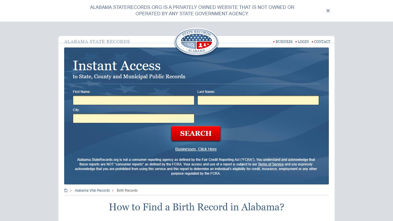 How to Find a Birth Record in Alabama? - State Records